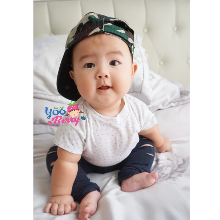 YooBerry Topi Komando Army Lucu Aksesoris Rambut Bayi Anak Berry Mart