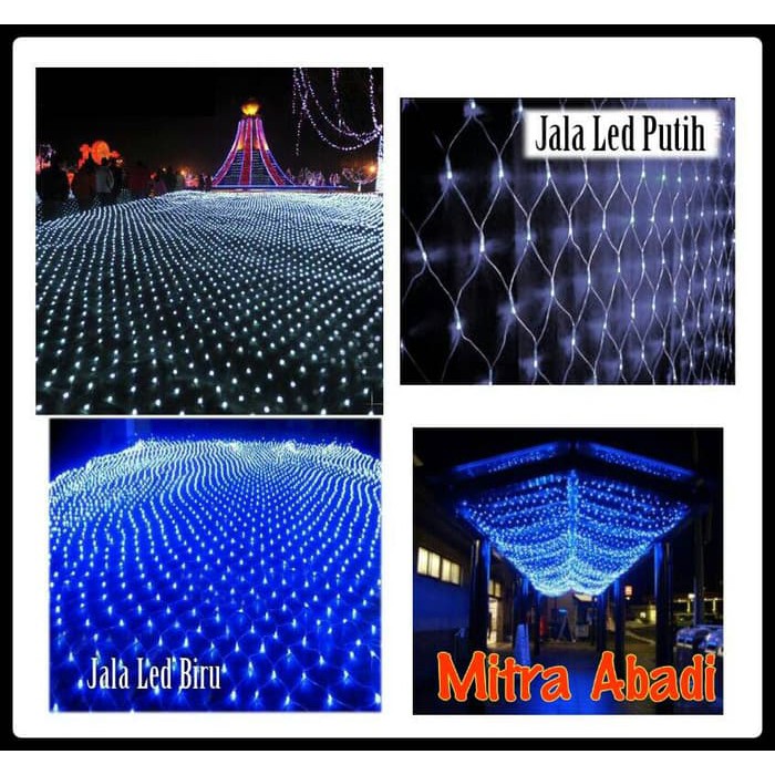 Lampu Natal Jala LED