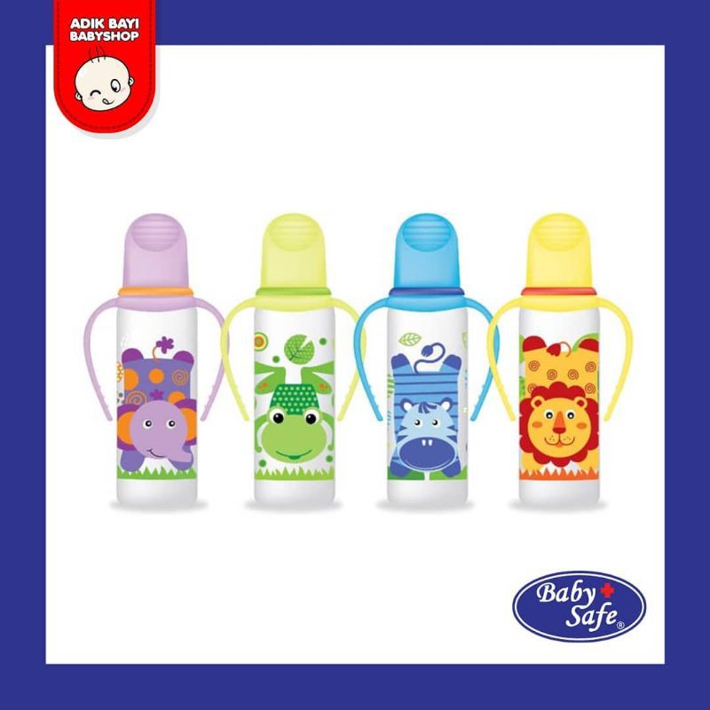 Babysafe Botol Minum Susu Bayi Pegangan Baby Safe Dot Handle