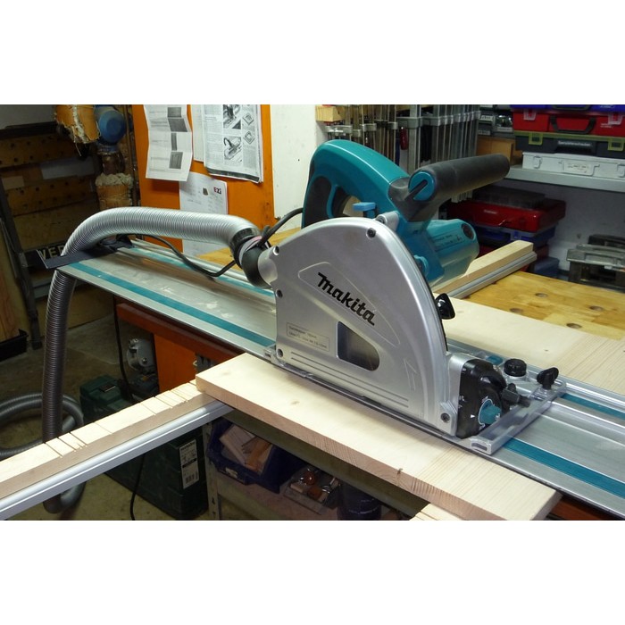 Makita SP 6000 SP6000 Mesin Circular Saw with Rail Rel guide Mitre Cut PLUS PAPAN