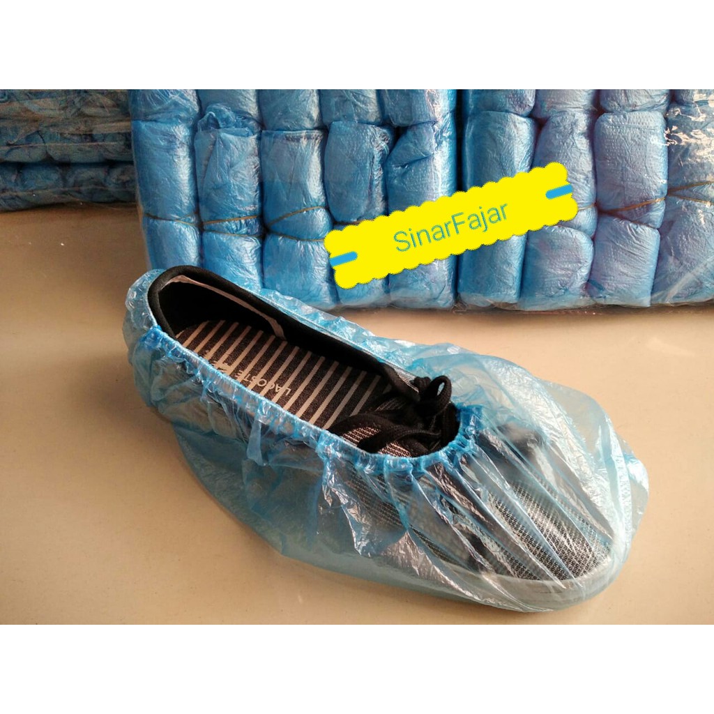 Cover Sepatu  Anti Air Sarung Sepatu  Hujan Plastik  