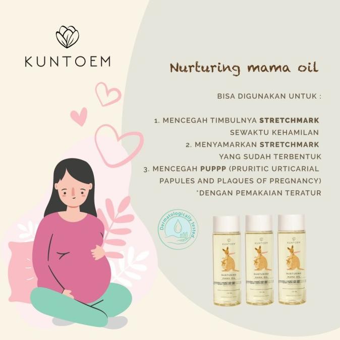 Kuntoem Nurturing Mama Oil 100ml