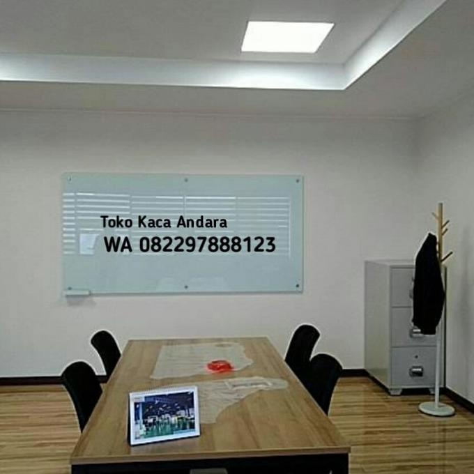 

Glassboard/ papan tulis kaca UK 100 x 120cm, high quality