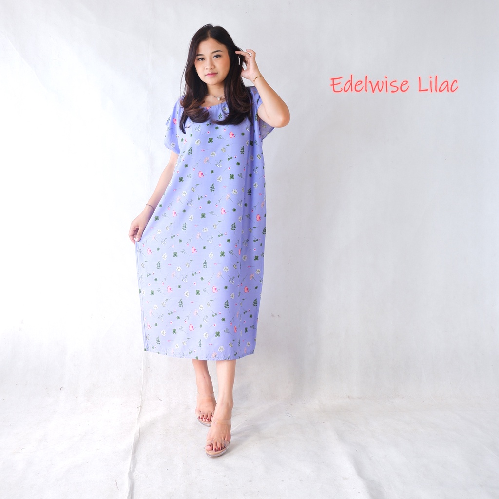 DASTER BALI NON BUSUI JUMBO XXL-XXL EDELWISE LILAC