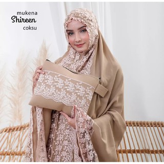 mukena renda jumbo shireen mukenah hantaran mukena premium 