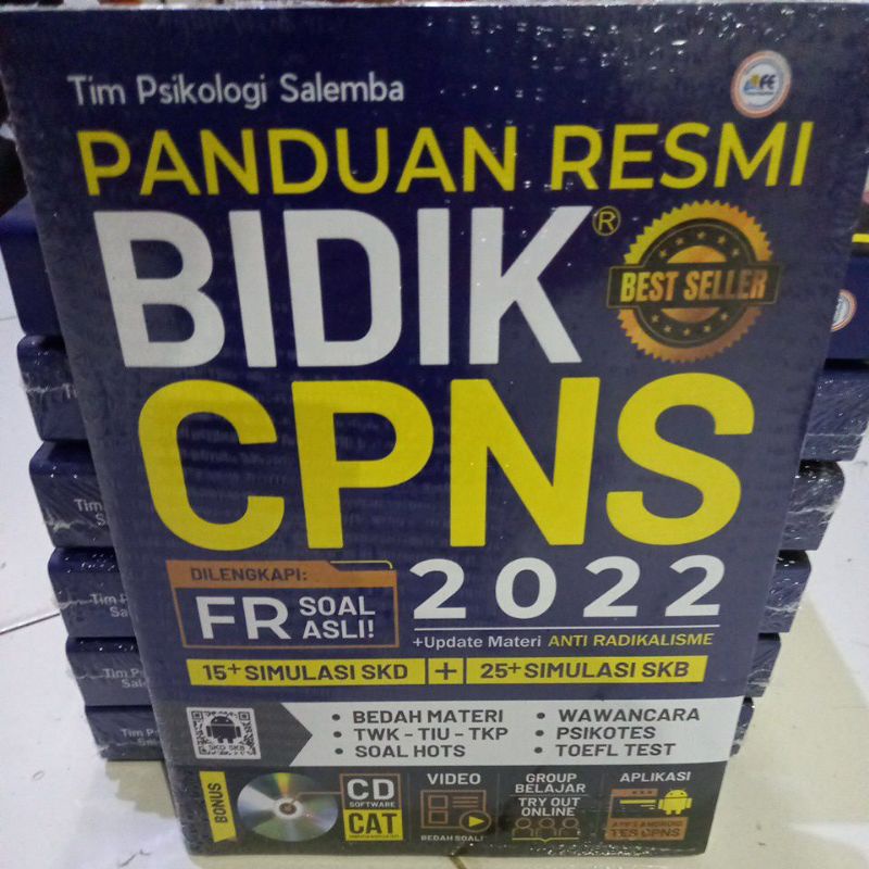 Jual Buku Cpns Panduan Resmi Bidik Cpns 2022 Shopee Indonesia