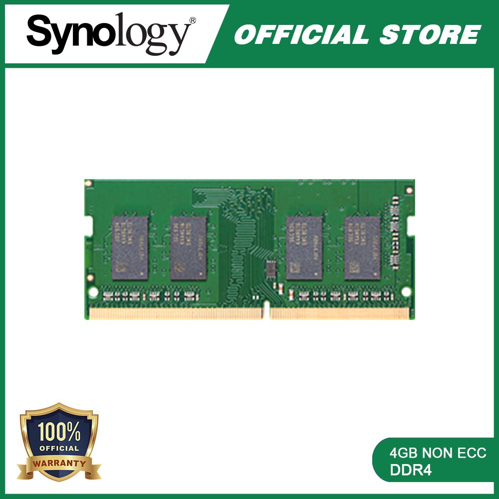 Jual Synology RAM Module 4GB DDR4 Non ECC Unbuffered SODIMM D4NESO 2666 4G Shopee Indonesia