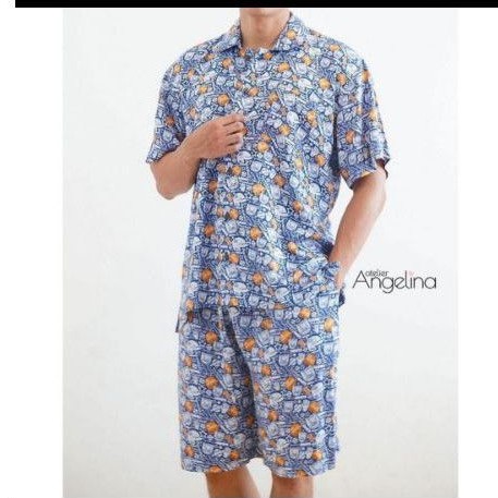 PIYAMA DEWASA ZIDANE XL ATELIER ANGELINA