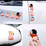 STIKER 3D KARAKTER SILIKON (2PCS) - 3D CARTOON SILICONE STICKERS