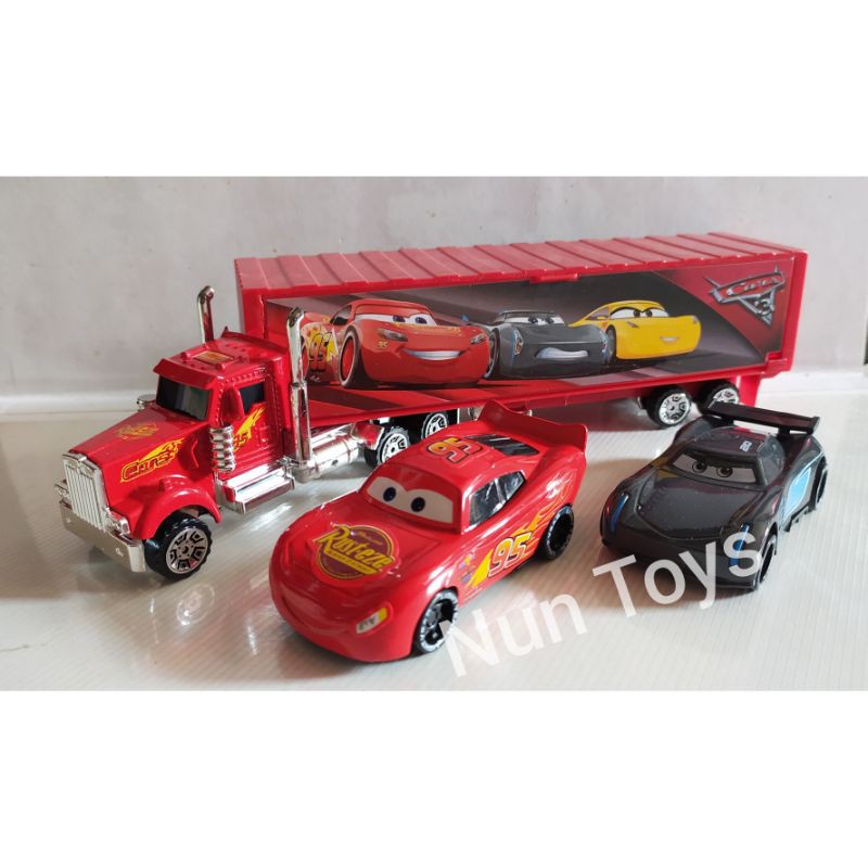 Diecast Cars Lightning MCqueen Dan Truck Box