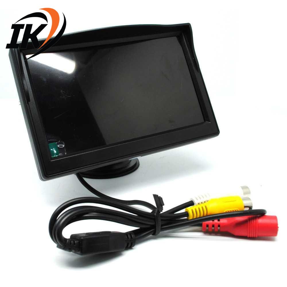 Monitor Rear View Parkir Mobil TFT LCD 5 Inch TV Mini TV Kecil TV Mobil [Anifki19]