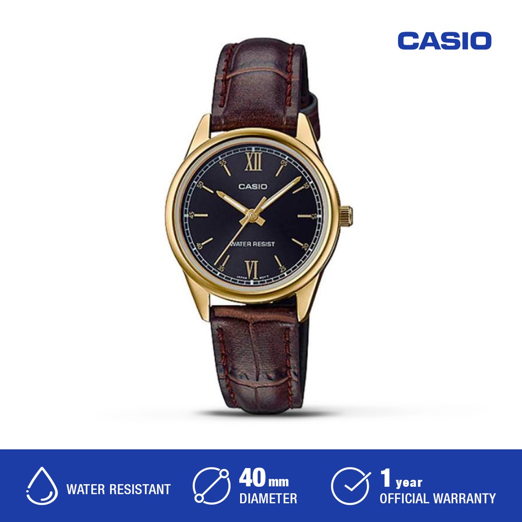 Casio Jam Tangan Pria MTP-V005GL-1B2UDF | Shopee Indonesia