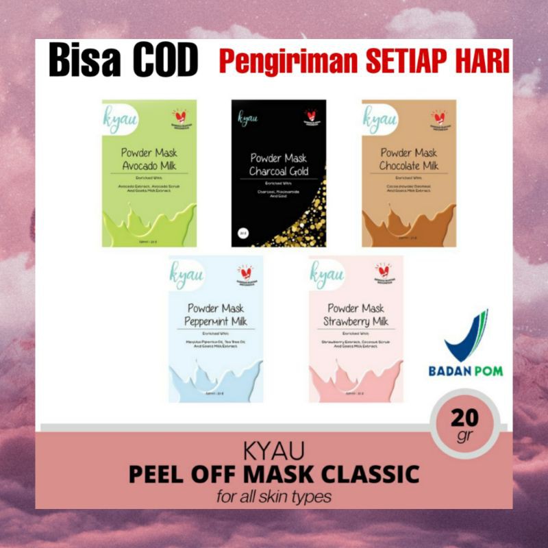 [BPOM] PEEL OFF MASK CLASSIC SERIES BY ID.KYAU