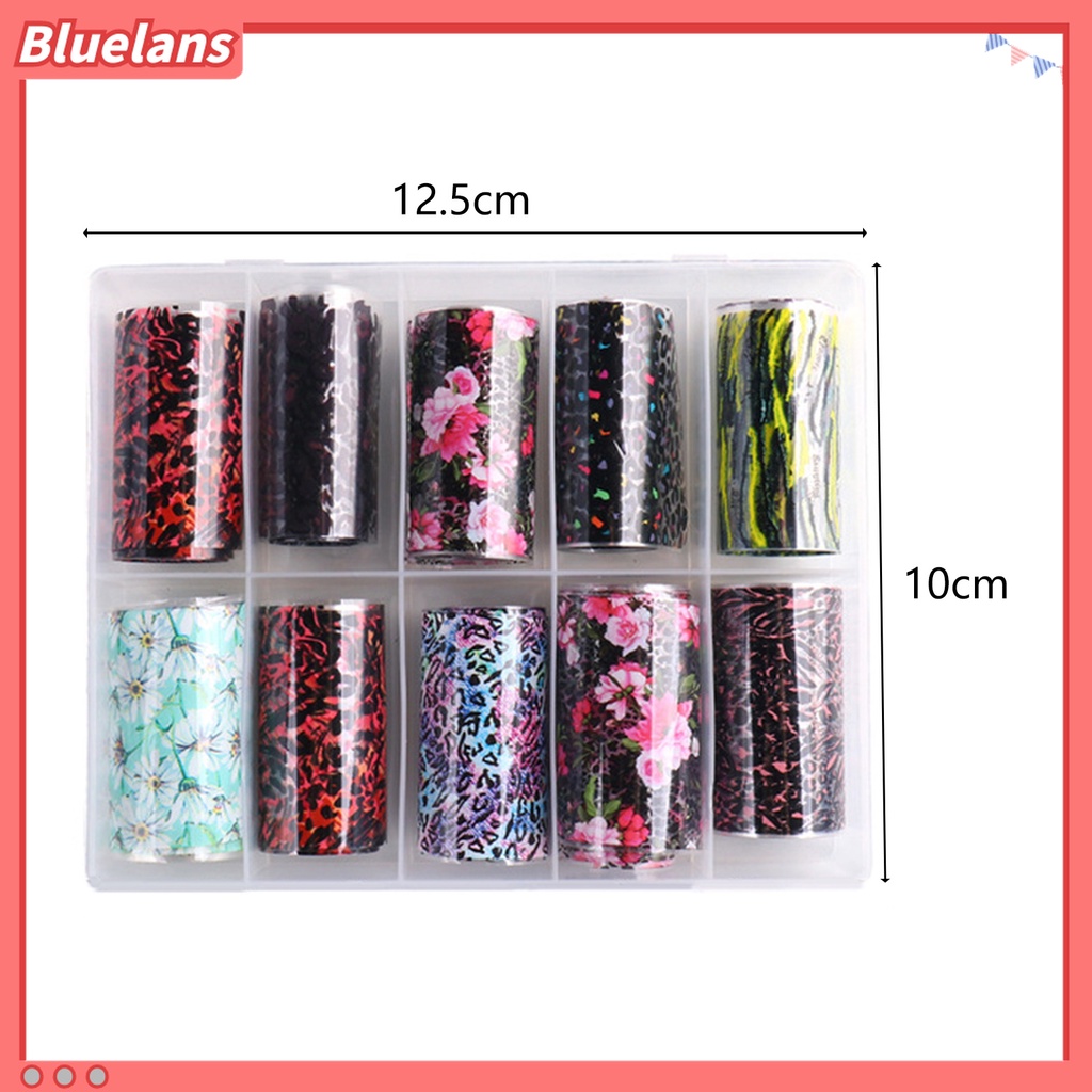 (In Stock) Kacamata Hitam Lensa Warna Warni ♡10pcs / Set Stiker Kuku 3D Motif Totem Gaya Etnik Retro Untuk Wanita