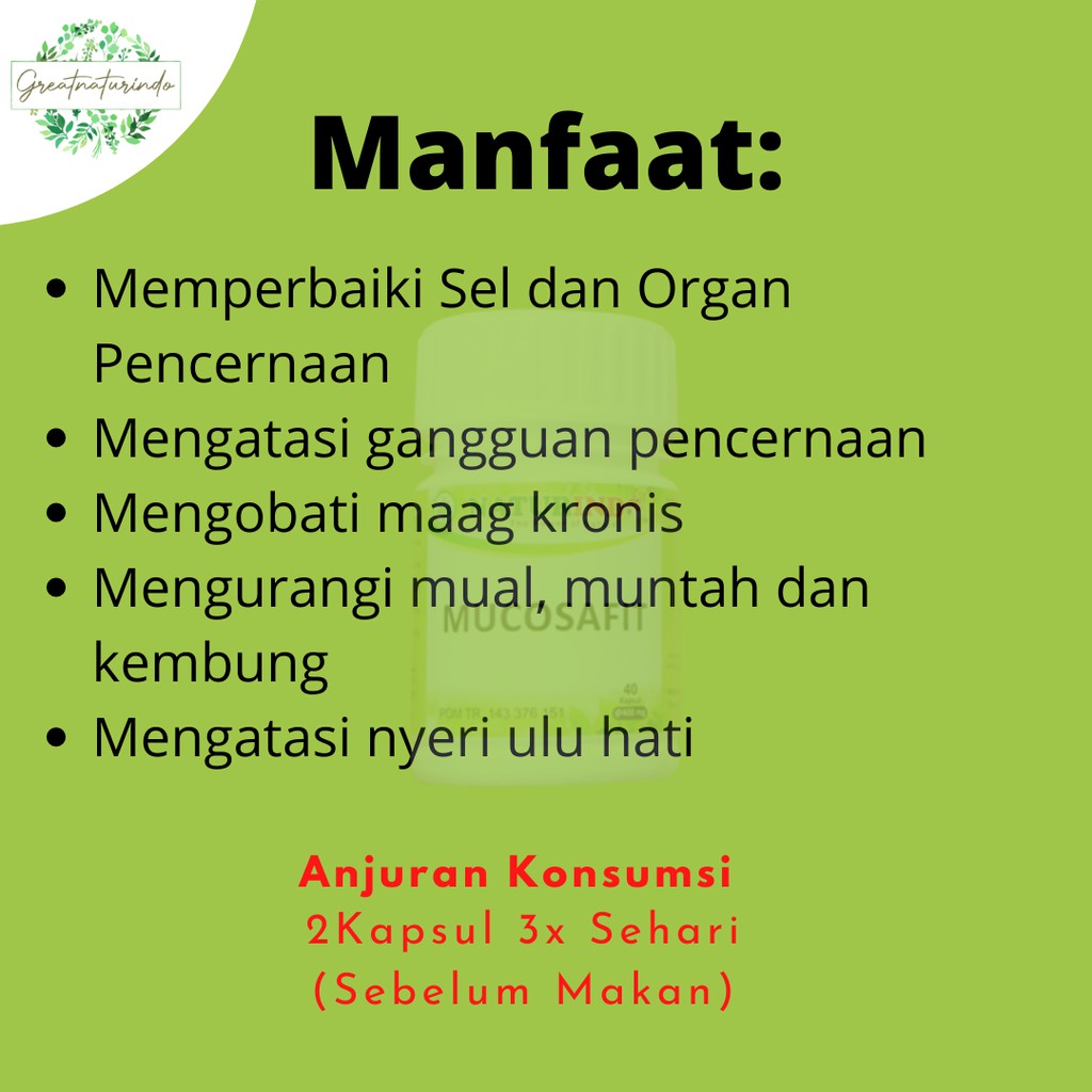Obat asam lambung obat lambung maag herbal asam lambung obat lambung paling ampuh magh asam lambung yang bagus maag kronis ampuh maag asam lambung herbal ampuh lambung herbal obat asam lambung kronis gerd diare magh mag mual lambung Mucosafit Naturindo-4