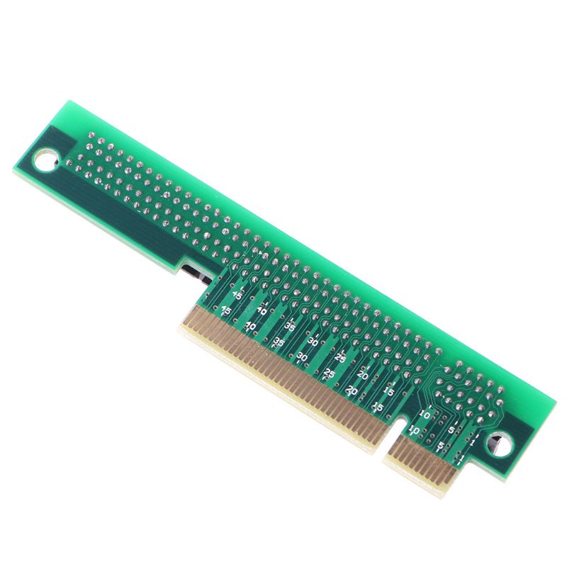 Btsg PCI-Express x8 Ke x16 90derajat PCI-E 8X Ke 16X Riser Adapter Card Untuk 1U/2U