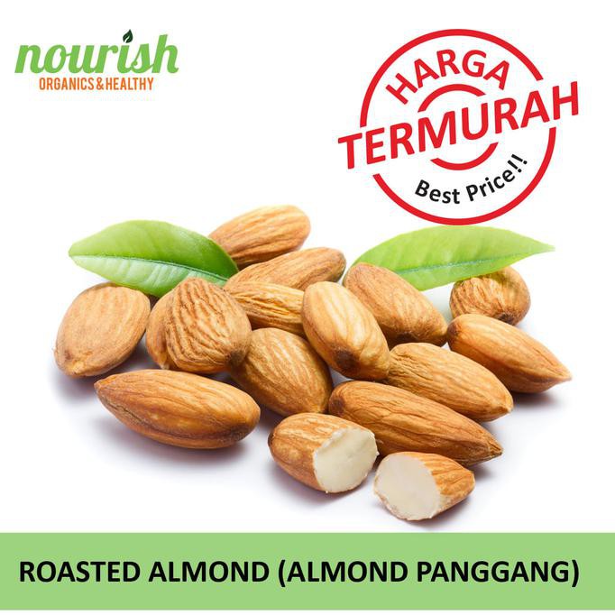 

Chasback Almond Panggang Original (Roasted Almond Plain) 1Kg Terlaris