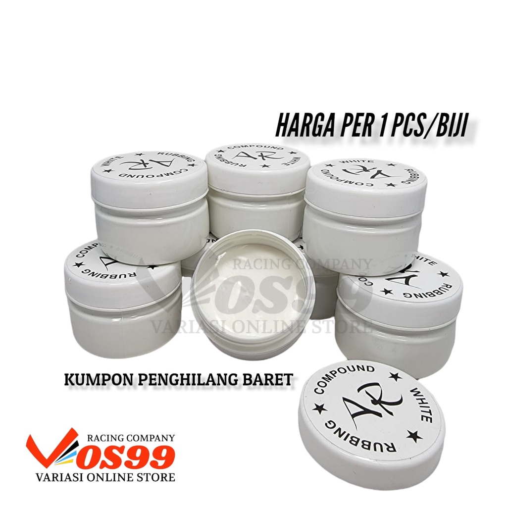 Kumpon Putih Penghilang Baret Poles Gosok Compound Kumpon Compon