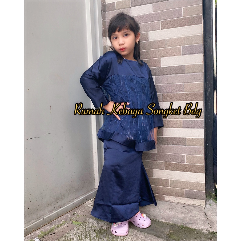 DRESS ANAK KINARA DUYUNG SARIMBIT (BISA COD) / GAUN PESTA ANAK HIJAB PANJANG