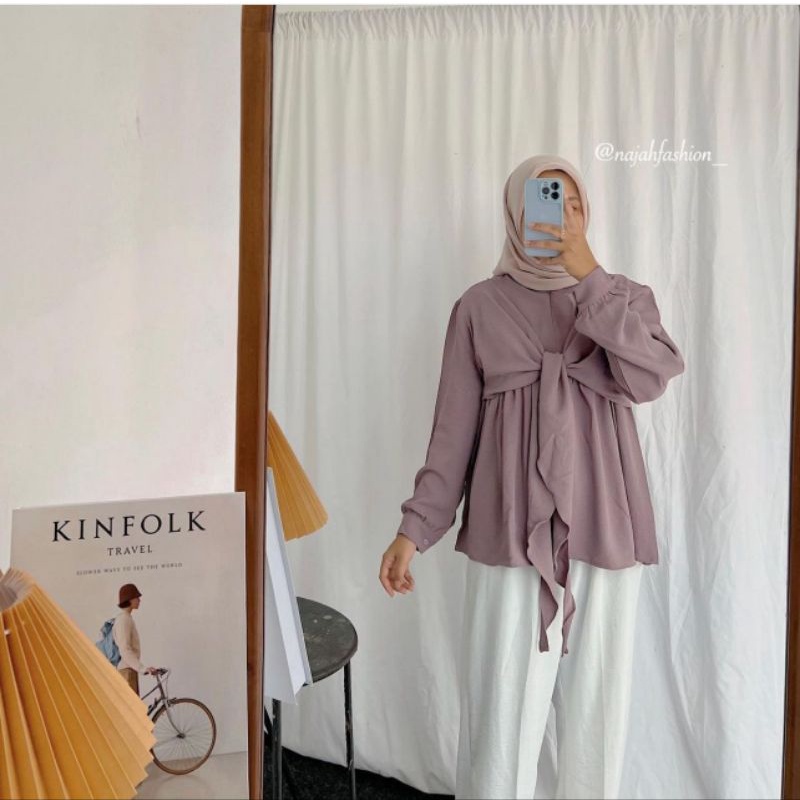 MAUDY BLOUSE CRINKLE