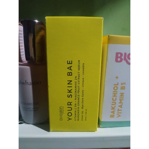 Jual Avoskin Serum Toner Vitamin C Hyacross Marine Collagen Alpha