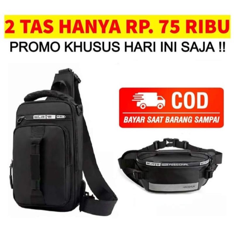 tas pria - tas kantor - Tas pria hitam