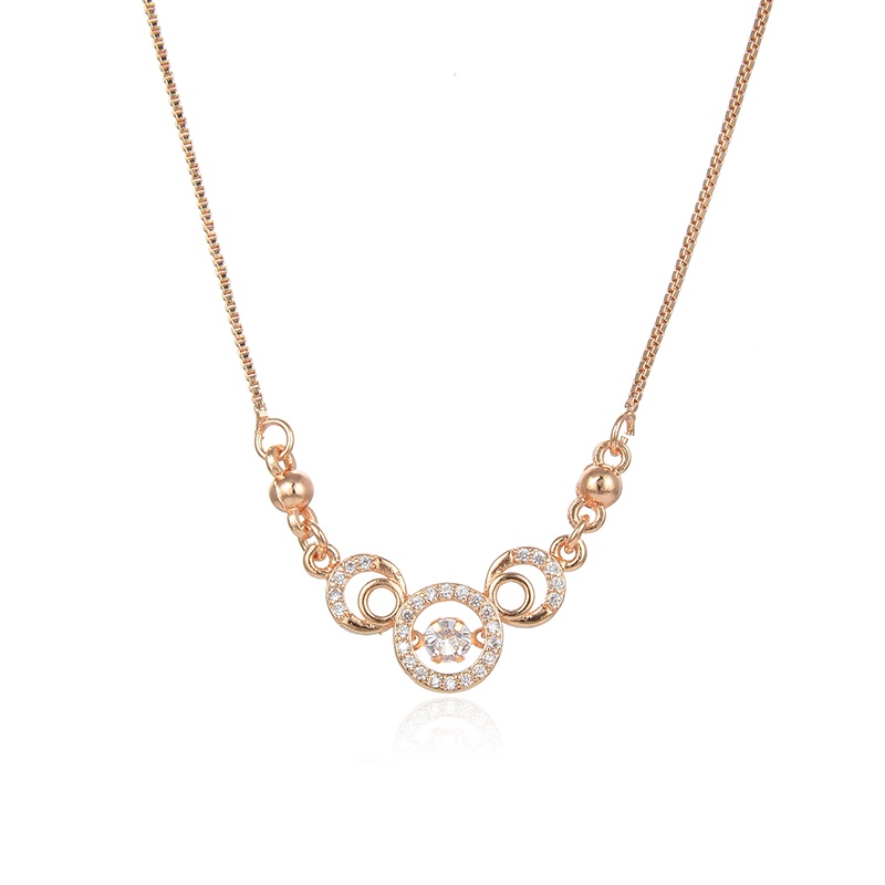 kalung titanium wanita emas muda model korea murah anti karat panjang asli silver nama selamanya 116n