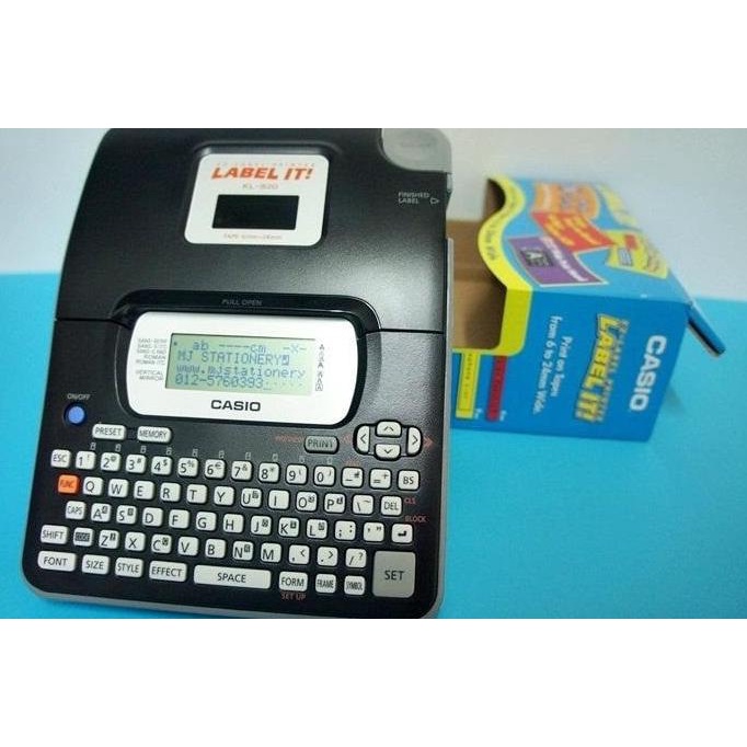 

Casio Label Printer Kl-820 - Mesin Label Printer Casio Kl 820