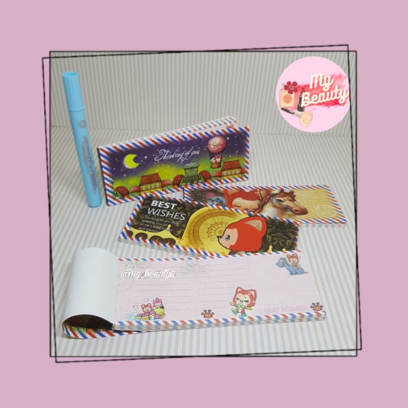 

MYBEAUTY8 | Notes Postcard BK 221