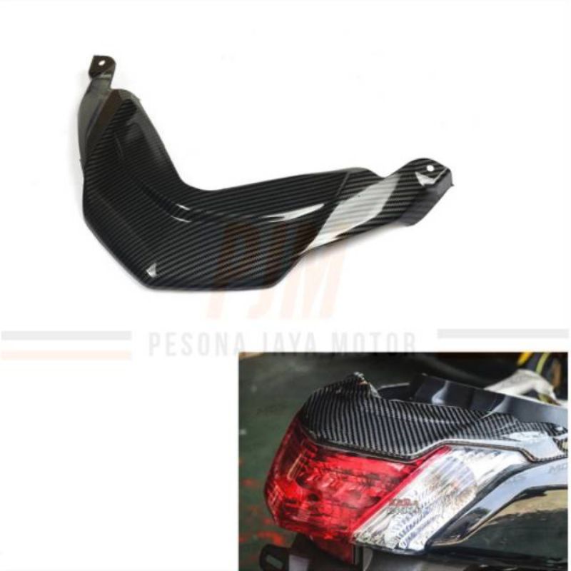 Ducktail nmax old/Sirip lampu stop nmax old/lama