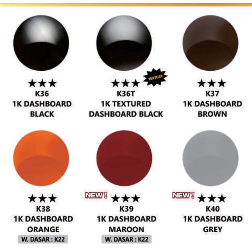 Pilok Sapporo Ultimate 1K DASHBOARD SERIES Black Brown Orange Maroon Grey K36 K36T K37 K38 K39 K60