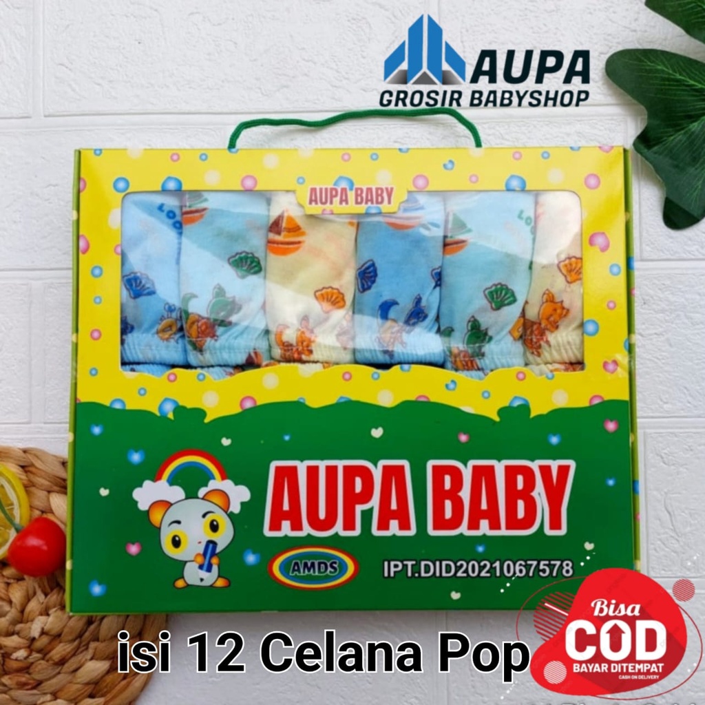 Celana bayi Pop isi 12 Kemasan Dus