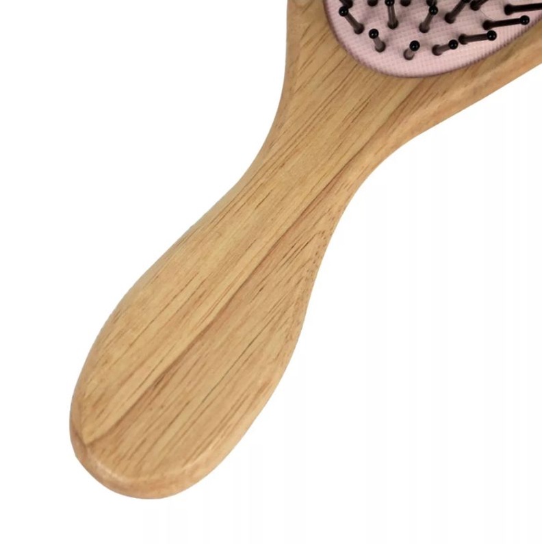 MINISO SISIR RAMBUT SIKAT WANITA AIRBAG HAIR BRUSH KAYU NATURE WOODEN ANTI RONTOK