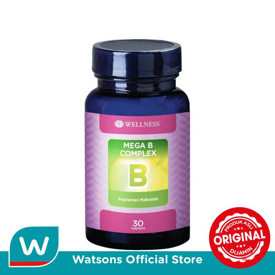 Wellness Mega B Complex 30's