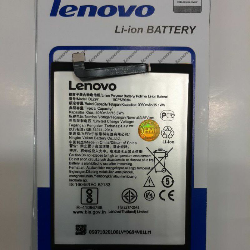 BATERAI LENOVO BL297 / BL 297 / Z6 LITE ORI