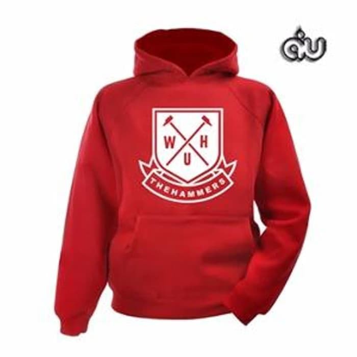 HE245 Jaket Hoodie Sweater Jumper WHU The Hammers Westham West Ham