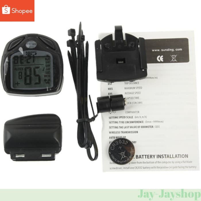 Speedometer Sepeda Komputer waterproof Wireless PLUG AND PLAY PROMO