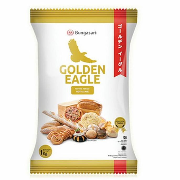 

Golden Eagle Terigu Protein Tinggi 1 Kg X 10 Psc ( 1 Karton)