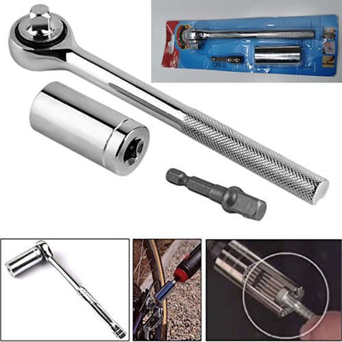 IKILOSHOP Kunci Pas Socket Universal Super Gator Grip Soket Sok Wrench Ring Bolt