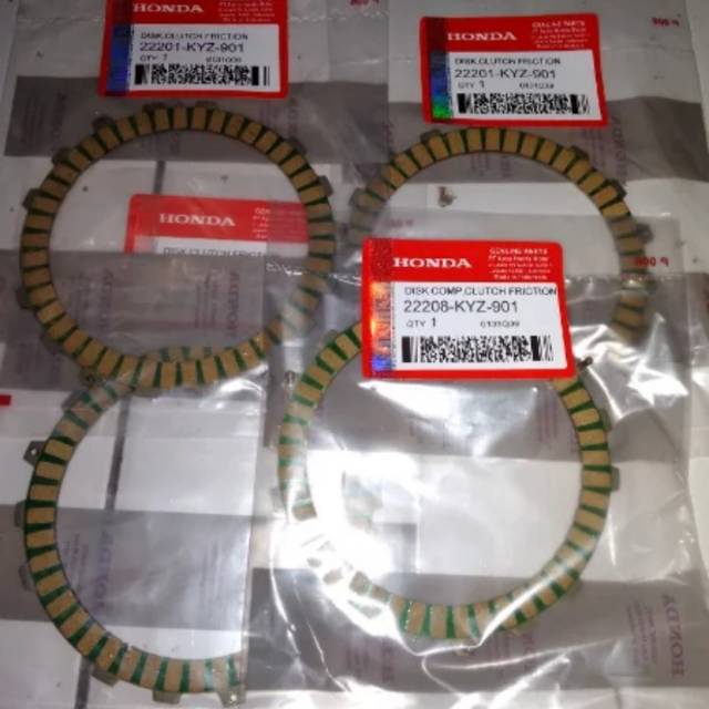 KAMPAS KOPLING SUPRA X 125 HELM IN 1 SET 4PCS