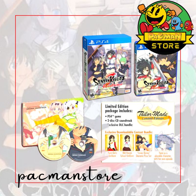 PS4 Senran Kagura Burst Re:Newal Tailor Made Limited Edition