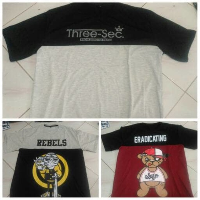 grosir kaos jumbo XL merk surfing dan distro