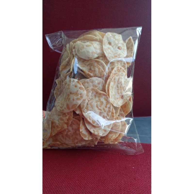 

Keripik Tempe lariz kemasan 200 gram