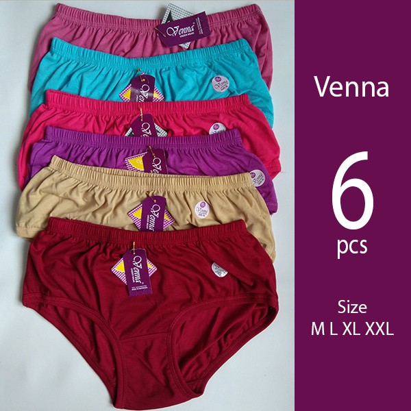 [ 6 PCS ] Celana Dalam Wanita  | Womens Underwear [Size L XL XXL] ART CLASIC