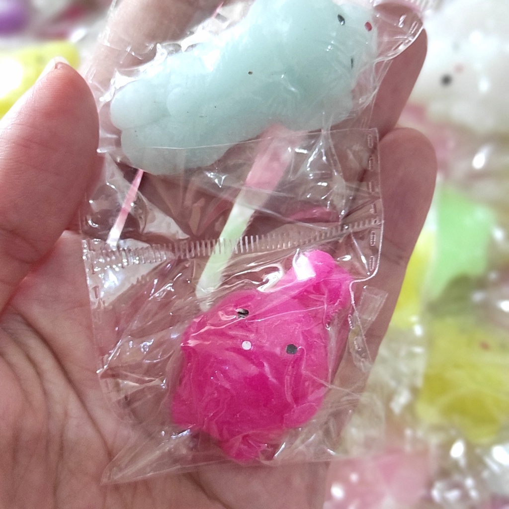 Squishy mochi mony moni lucu imut dan menggemaskan