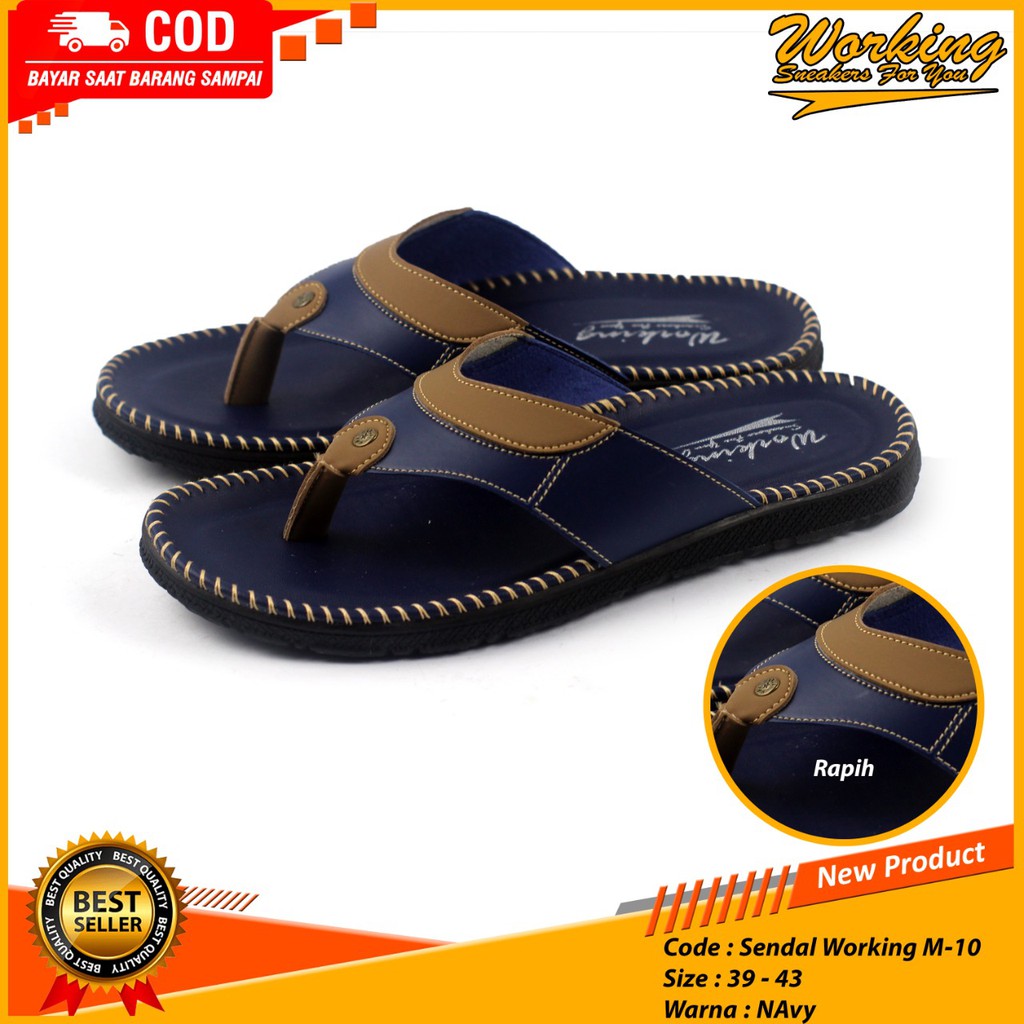 sandal M-10 pria model casual sale hari raya!!!