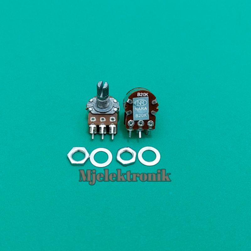 potensio mono B20K audio Amplifier potensiometer 20k