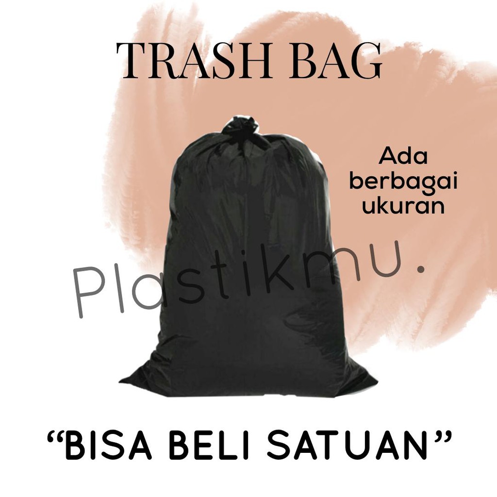 Jual TRASH BAG 80x100 dan 60x100 Kantong plastik sampah HDPE warna