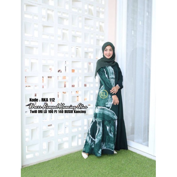 gamis elzhaf RKA 112 twill ori semarang