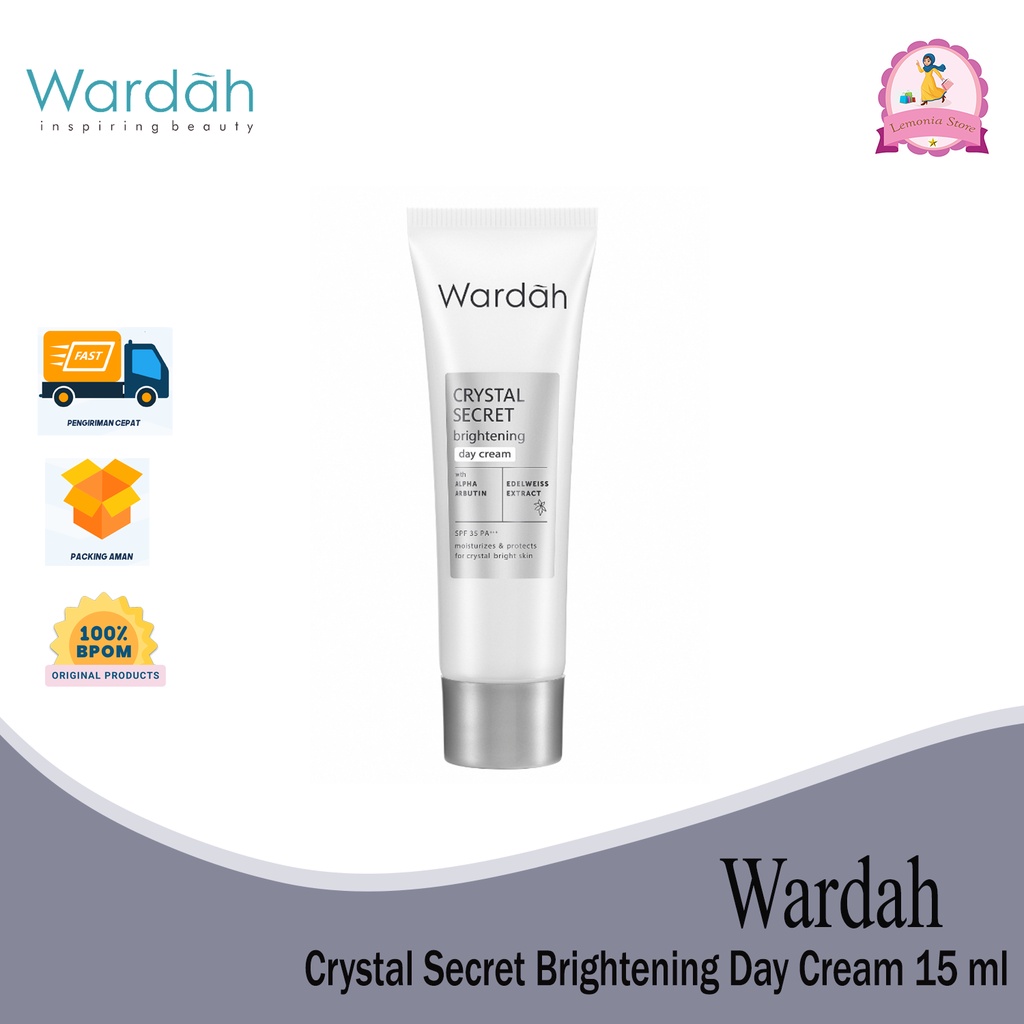 Wardah Crystal Secret Brightening Day Cream 15 ml